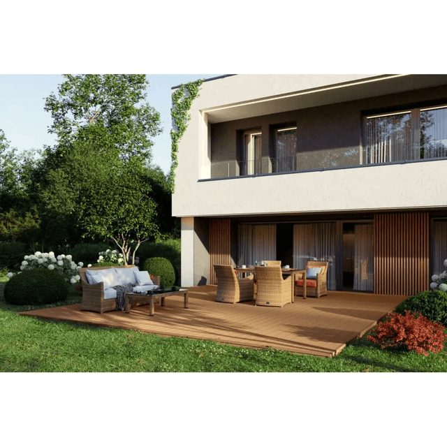 Deska tarasowa dwustronna BERGDECK Pure Teak 2,4m 25 mm, BP1007, Bergdeck