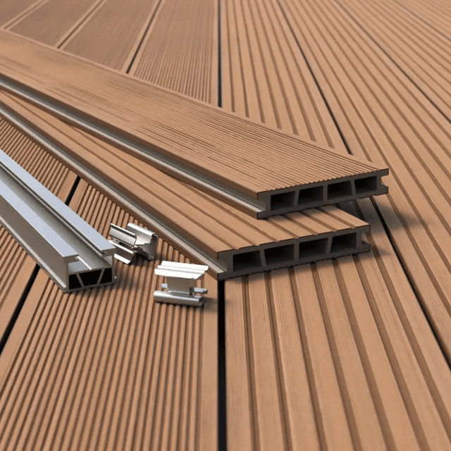 Deska tarasowa dwustronna Skandynawia Kastanije 3,0m 25 mm, BS7A03, Bergdeck