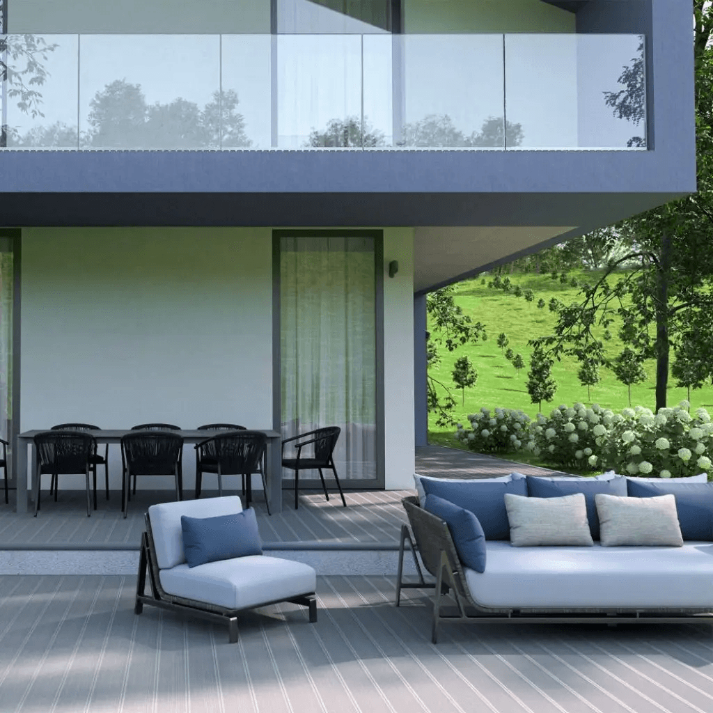 Deska tarasowa dwustronna Toskania Eucalipto 3,0m 25 mm, BI7A03, Bergdeck