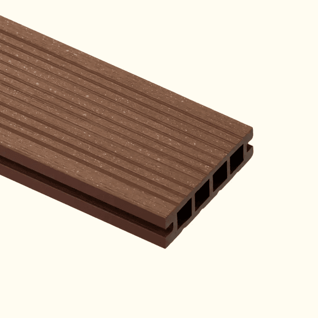 Deska balkonowa tarasowa dwustronna Eco Mini B110 szczotkowana Kasztan 2m 20 mm, NT1092, Salag