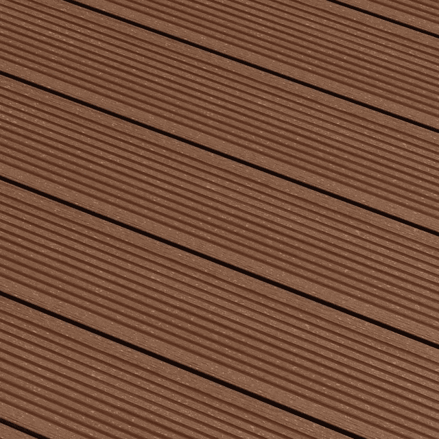 Deska balkonowa tarasowa dwustronna Eco Mini B110 szczotkowana Kasztan 2m 20 mm, NT1092, Salag