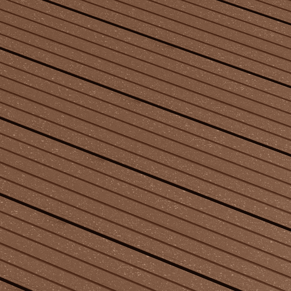 Deska balkonowa tarasowa dwustronna Eco Mini B110 szczotkowana Kasztan 2m 20 mm, NT1092, Salag