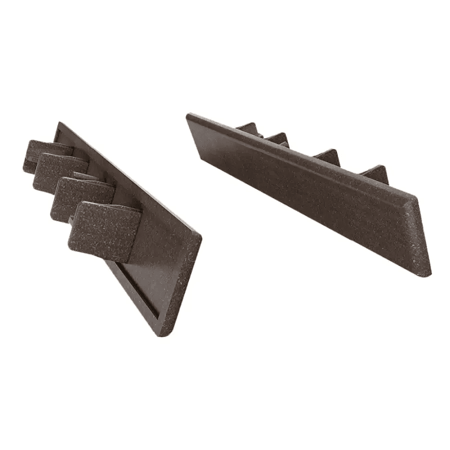 Zaślepki do deski tarasowej BERGDECK Orzech 12szt BDZD03, Salag