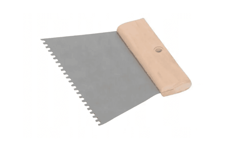 PACA ZĘBATA grzebień do kleju lvt parkietu szpachla B-15, 82055910, Bautec