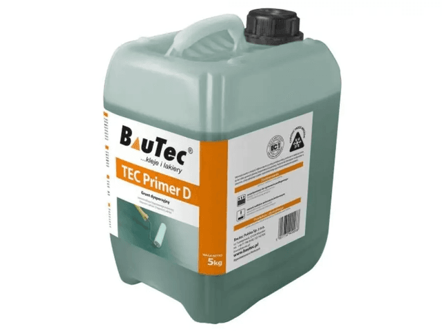 Grunt dyspersyjny BauTec PRIMER D 5 kg, 859B151, Bautec