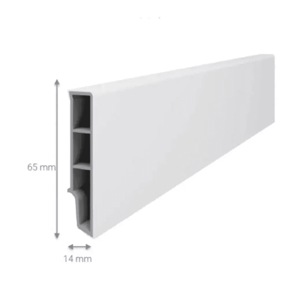 Listwa przypodłogowa Sempla Biała 705A, 3030579, Vilo