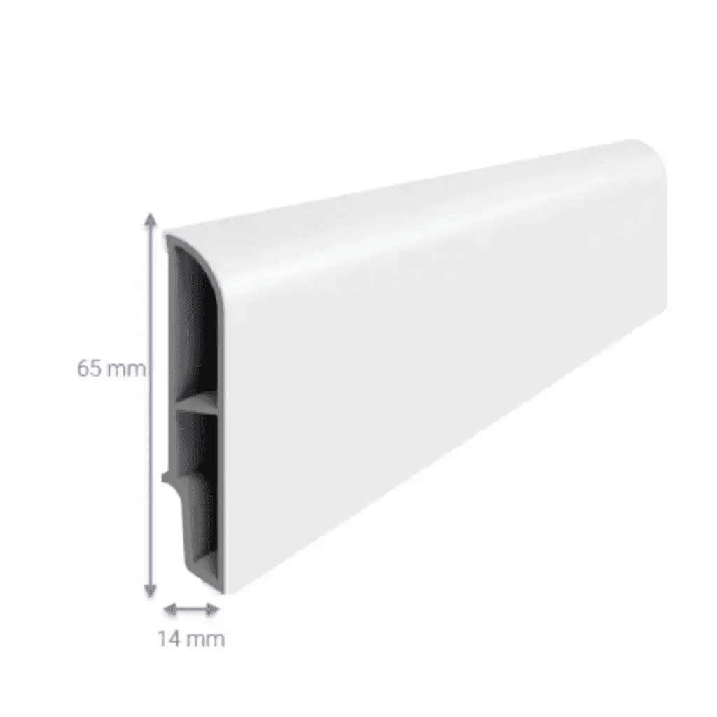 Listwa przypodłogowa Sempla Biała 707A, 3030581, Vilo