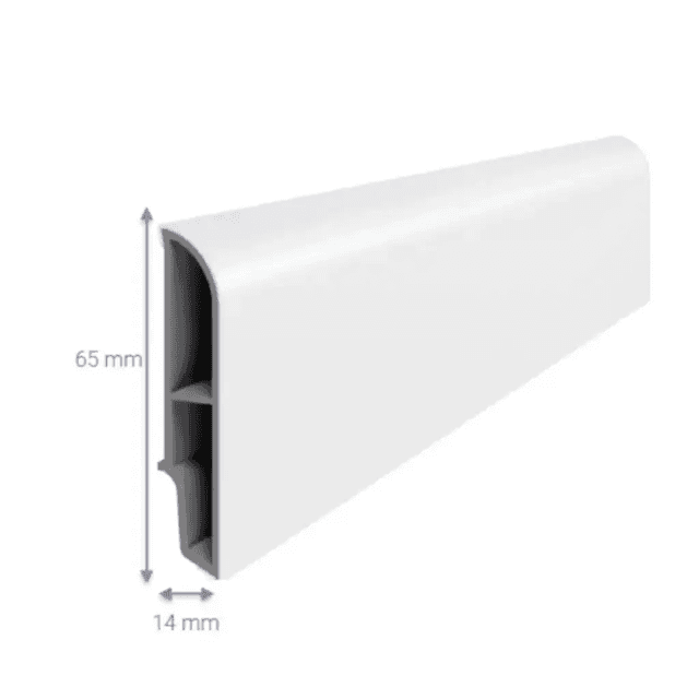 Listwa przypodłogowa Sempla Biała 707A, 3030581, Vilo