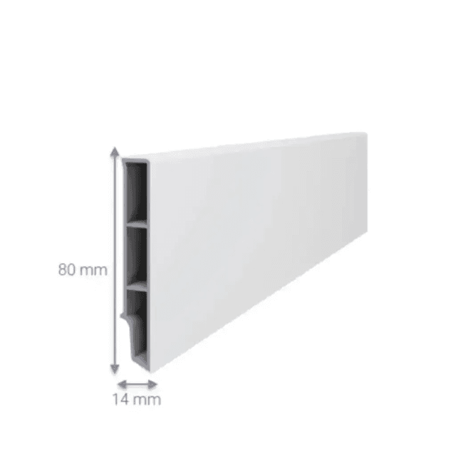 Listwa przypodłogowa Sempla Biała 701A, 3030574, Vilo