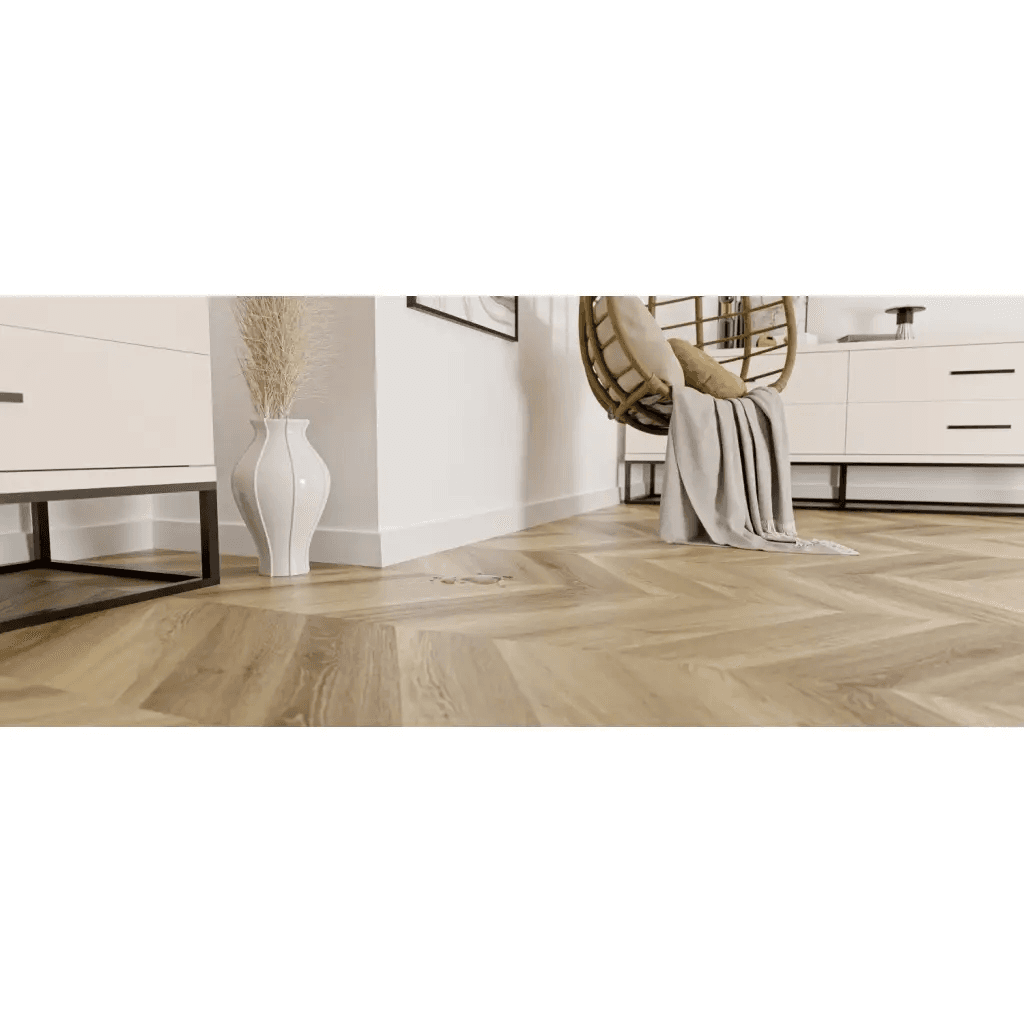 Listwa przypodłogowa PS Bravo 80 mm Biała 201, BR81U1, Salag