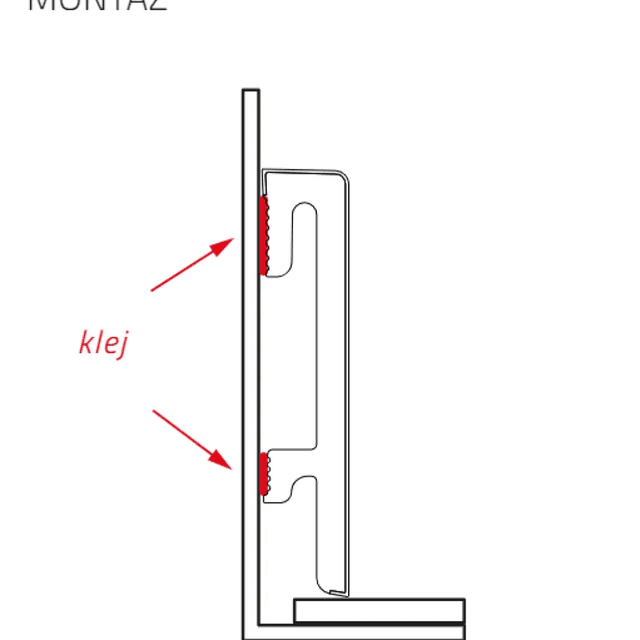Listwa przypodłogowa PS Bravo 80 mm Szara 203, BR81U2 , BR81U2 , Salag