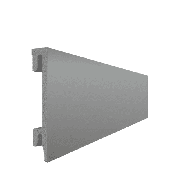 Listwa przypodłogowa PS Bravo 80 mm Szara 203, BR81U2 , BR81U2 , Salag