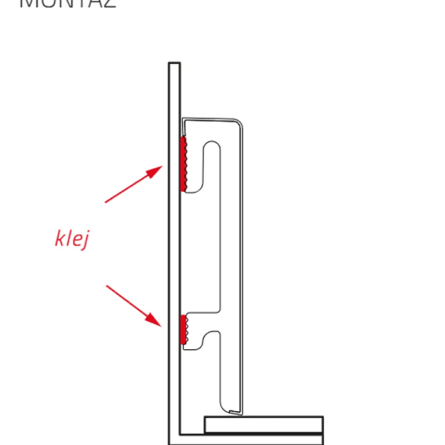 Listwa przypodłogowa Bravo 80 mm Dąb Noble 201, BR8137, Salag