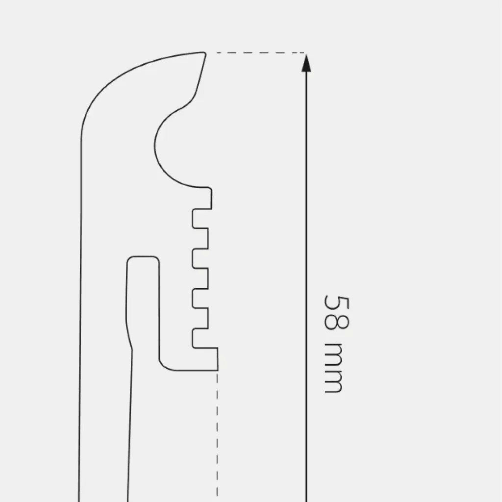 Listwa Dąb Mayne 155, 5905167835715, Arbiton