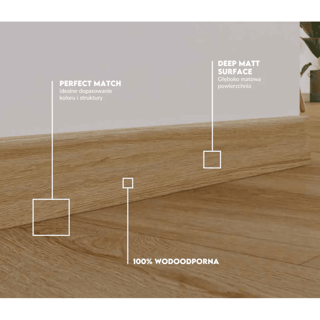 Listwa Dąb Mayne 155, 5905167835715, Arbiton