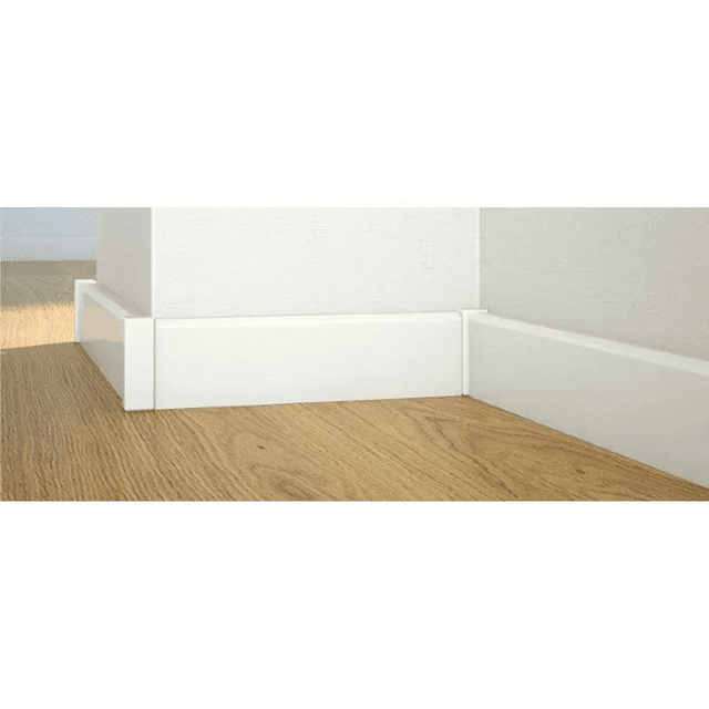 Listwa przypodłogowa drewniana Biała P50, 1081NN-1F, Barlinek