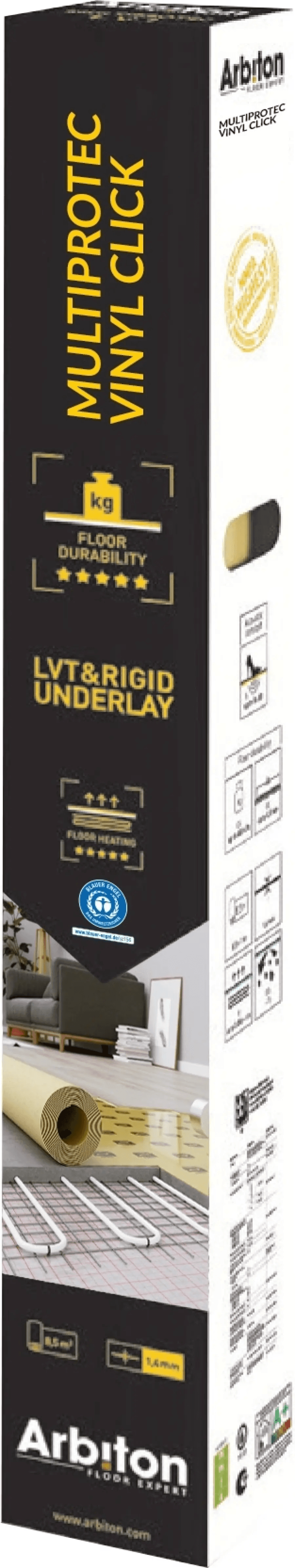 Najlepszy podkład Multiprotec LVT VINYL CLICK, 5905167776339, Arbiton