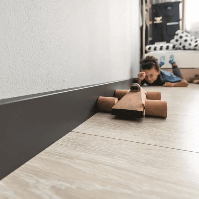 Zaślepki do listew Plastikowe Espumo ESP205 Antracyt Komplet Lewa+Prawa, 205 ESP205, VOX