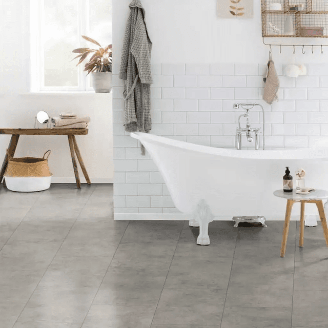 Panele podłogowe Beton Chicago jasnoszary ELF186 AC5 8 mm, 1790240, Egger