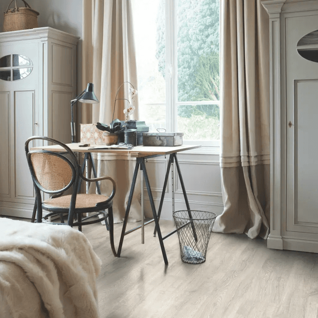 Panele podłogowe Dab regenerowany biały patynowany CL1653 AC4 8 mm, Quick-Step Unilin