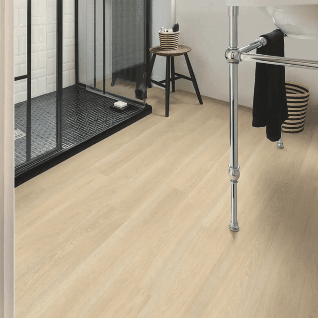 Panele Podłogowe Dąb Estate Beżowy EL3574 AC4 8 mm, Quick-Step Unilin