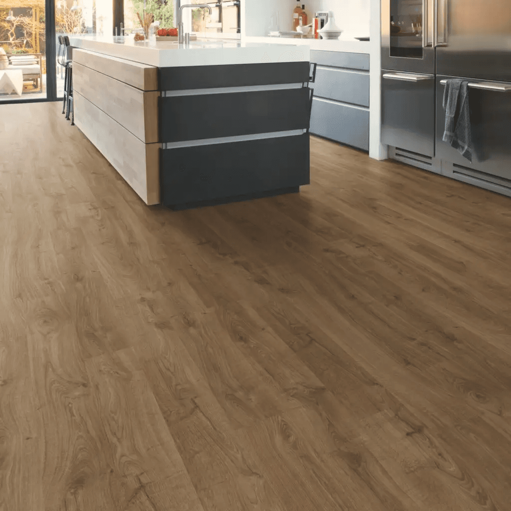 Panele Podłogowe Dąb Newcastle Brązowy EL3582 AC4 8 mm, Quick-Step Unilin