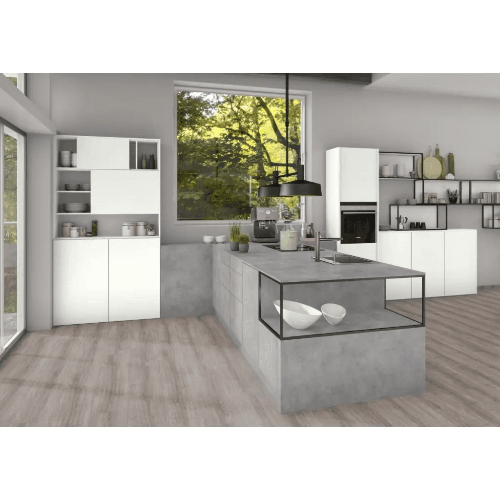 Panele Podłogowe Dąb Sherman Szary EPL185 AC4 8 mm, Egger