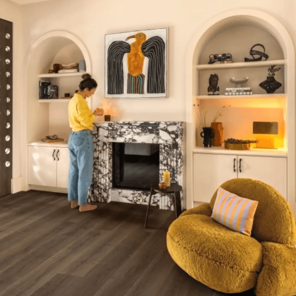 Panele Podłogowe Dąb Szczotkowany Brązowy SIG4766 AC4 9 mm, Quick-Step Unilin