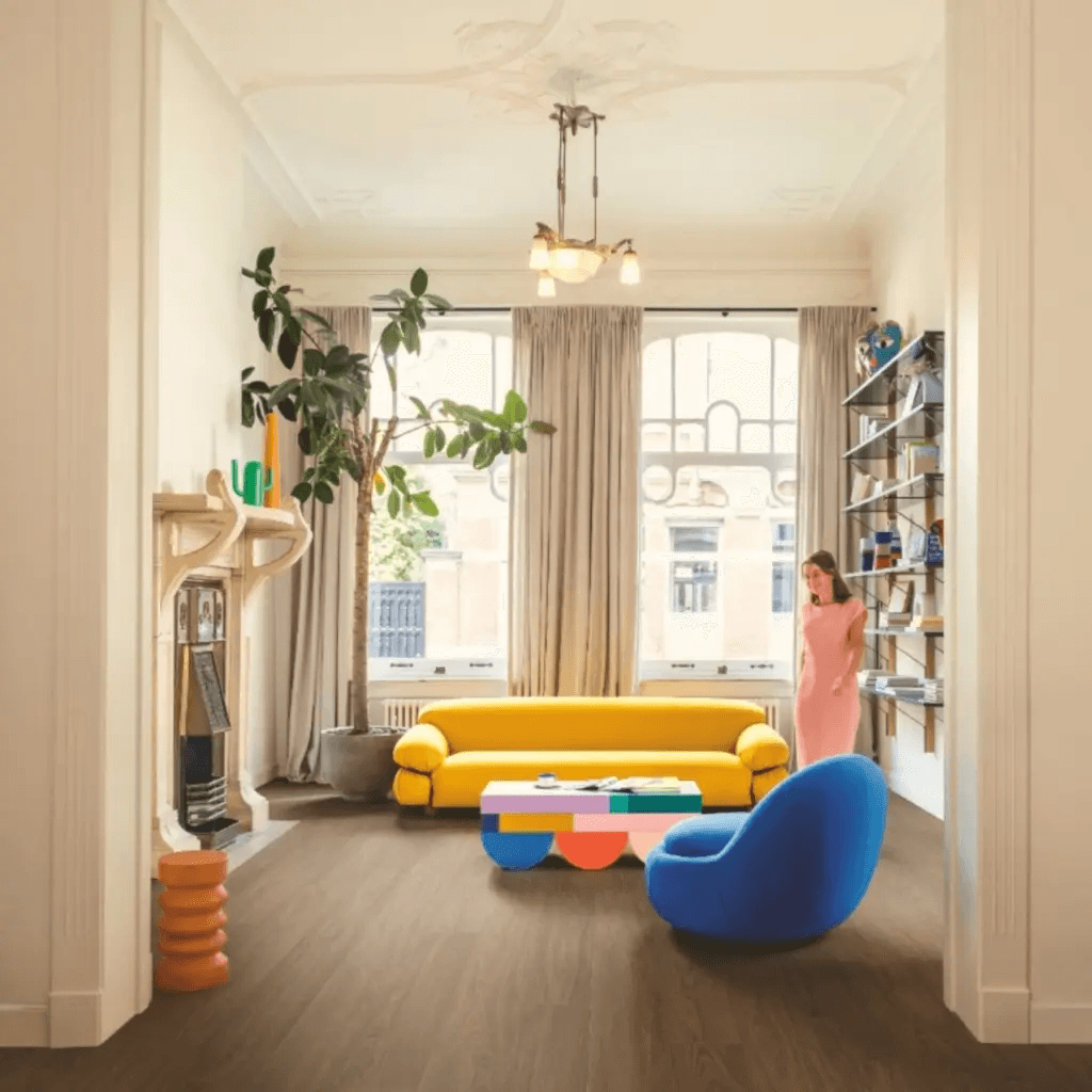 Panele Podłogowe Dąb Elegancki Orzech SIG4761 AC4 9 mm, Quick-Step Unilin