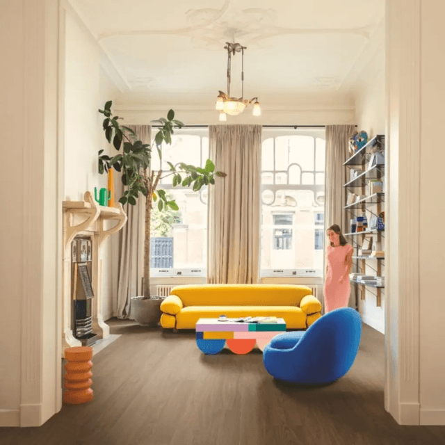 Panele Podłogowe Dąb Elegancki Orzech SIG4761 AC4 9 mm, Quick-Step Unilin