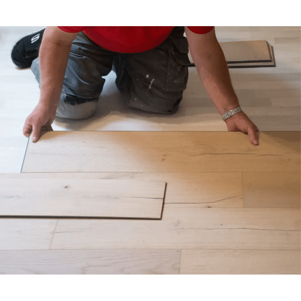 Podłoga Hybrydowa Stelvio Golden Brown 7 mm, STE-974-IB, Lamett