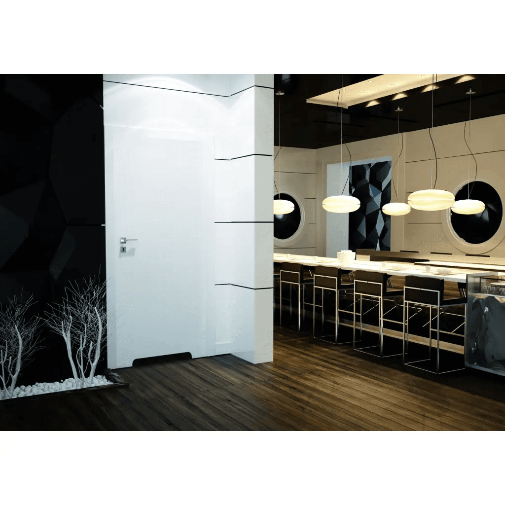 Drzwi Norma Decor 1 Prawe 80 cm Bezprzylgowe z podcięciem wentylacyjnym, 100057647, Invado