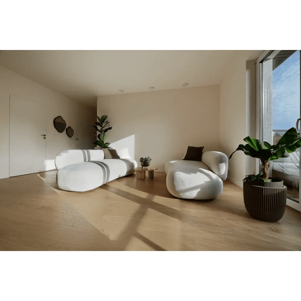 Dąb Naturalny Rustic Bielony 8.5 mm, VDZ143, Hard Floor