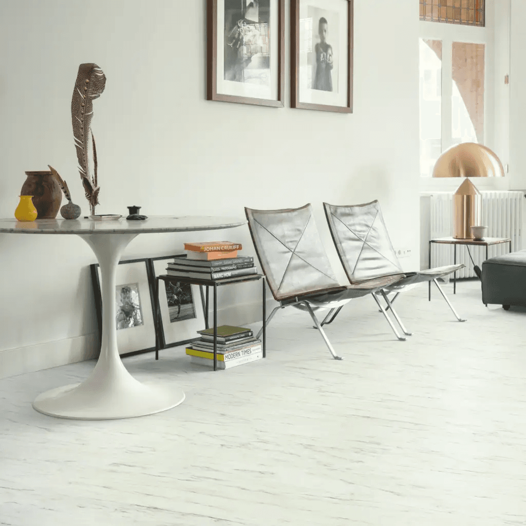 Luna marble white Klasa 33 2.5 mm, SGTC20305, Quick-Step Unilin