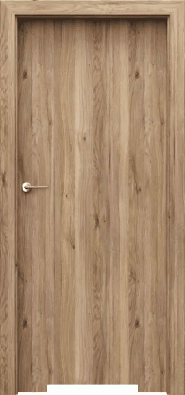 Drzwi Porta Decor P przylgowe lewe 80 cm Dąb Catania z podcięciem wentylacyjnym, SPWP0P0L08DDTWSB2AH000, PORTA