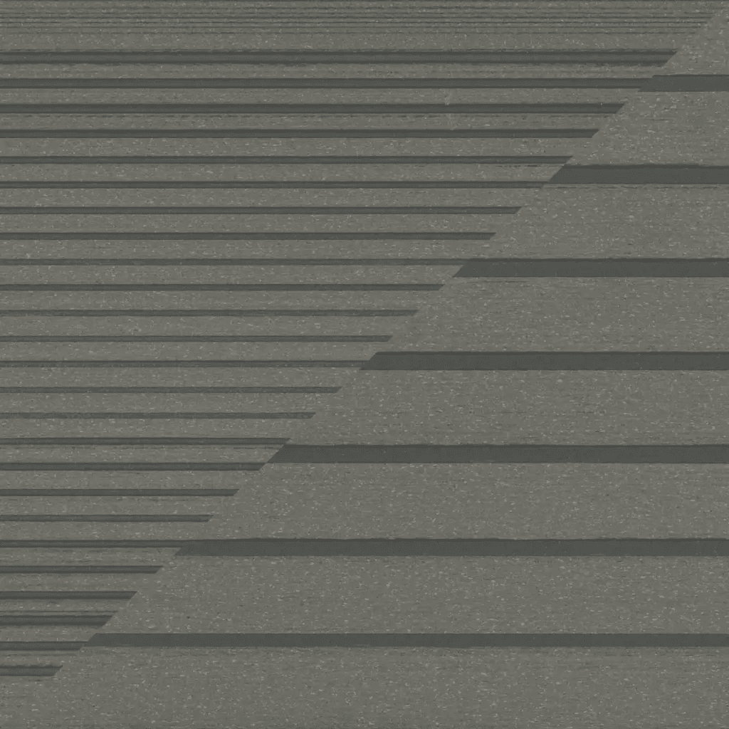 Deska tarasowa dwustronna BERGDECK B150 szczotkowana Antracyt 4m 25 mm, BD7101, Bergdeck