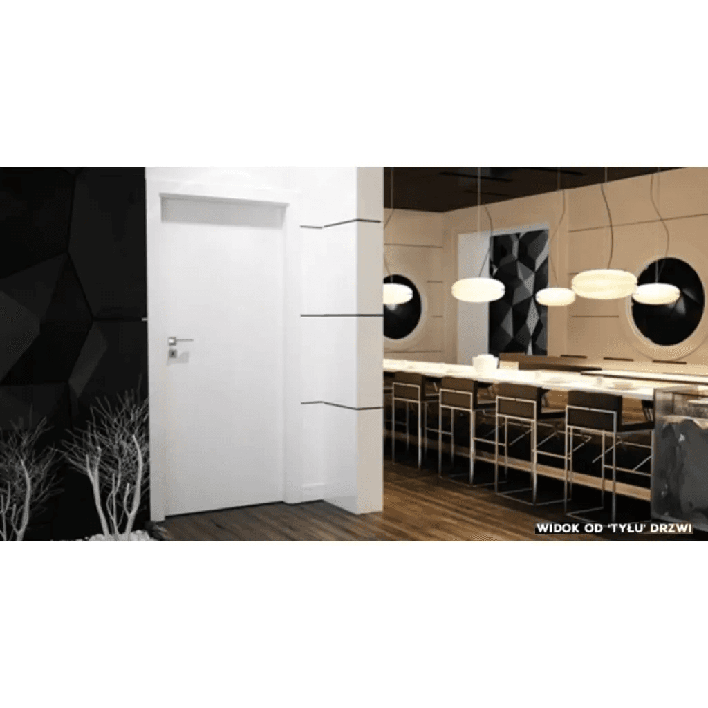 Komplet drzwi + ościeżnica Norma Decor 1 Lewe 70 cm Przylgowe, 100051757, 100054206, Invado