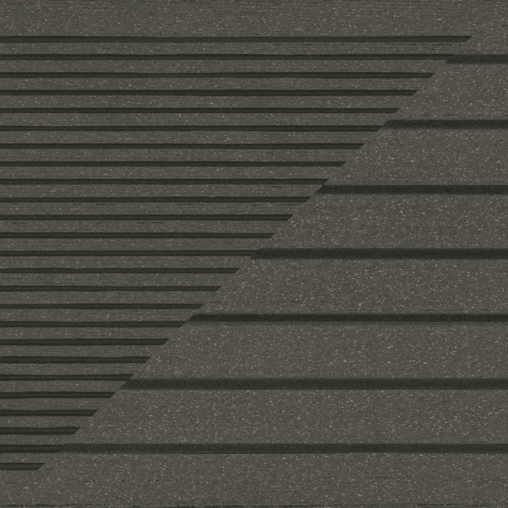 Deska tarasowa dwustronna BERGDECK B150 szczotkowana Czarny 4m 25 mm, BD7102, Bergdeck