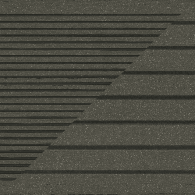 Deska tarasowa dwustronna BERGDECK B150 szczotkowana Czarny 4m 25 mm, BD7102, Bergdeck