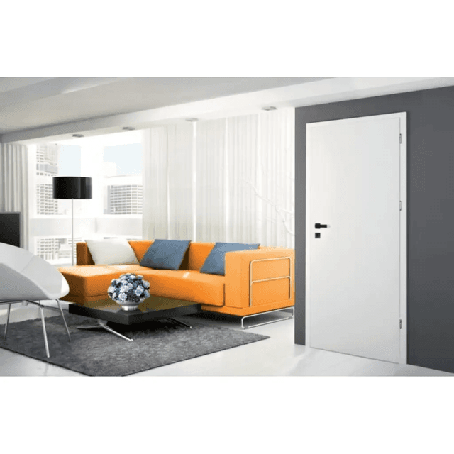 Komplet drzwi + ościeżnica Norma Decor 1 Prawe 90 cm Przylgowe, 100054310, 100054275, Invado