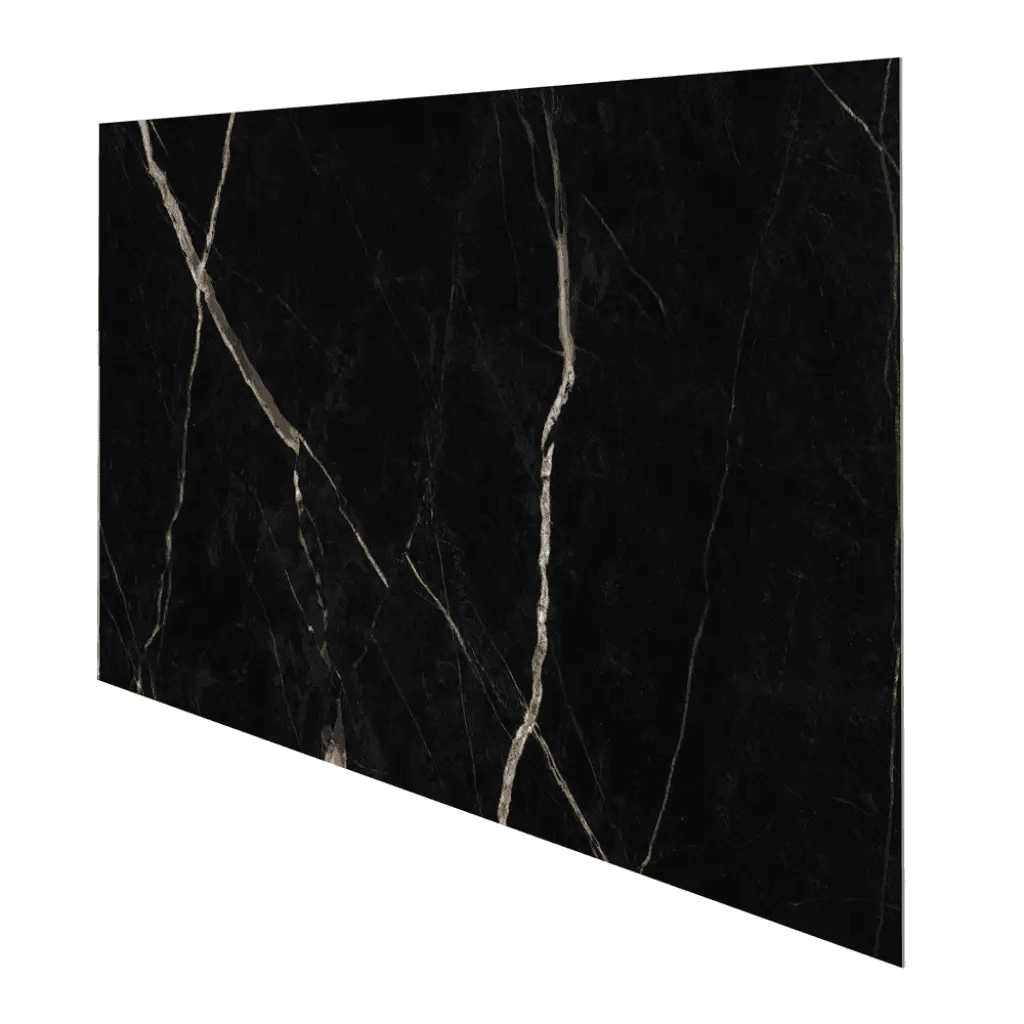 Panele ścienne Calacatta Black 30x60 Marmur Czarny Kamień Połysk 6053390, Vilo