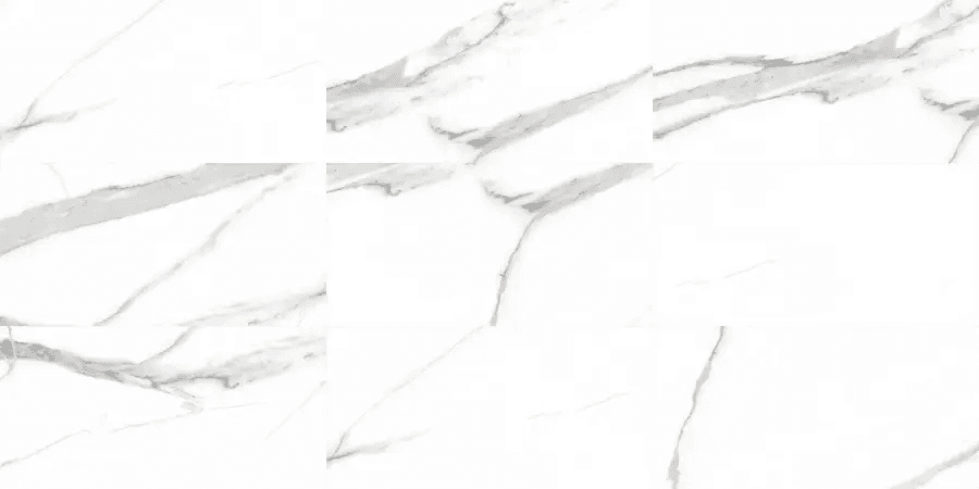 Panele ścienne Calacatta White 30x60 Marmur Biały Kamień Połysk 6053389, Vilo