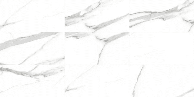 Panele ścienne Calacatta White 30x60 Marmur Biały Kamień Połysk 6053389, Vilo