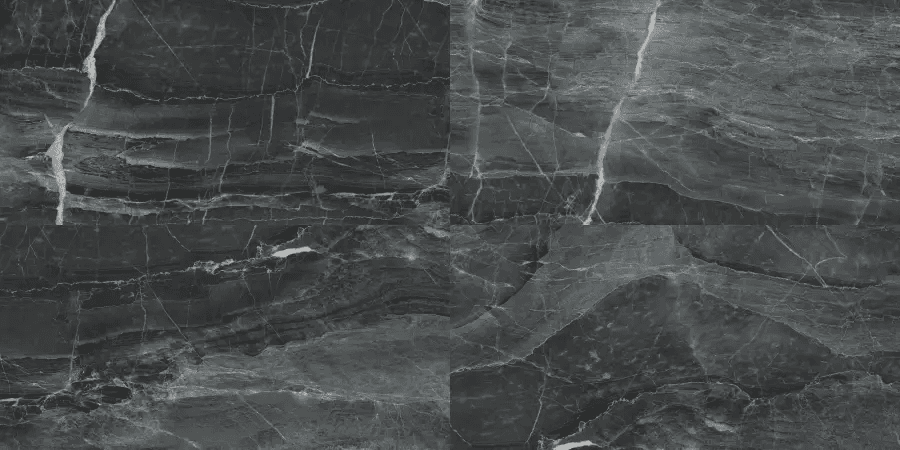 Panele ścienne Dark Stone Czarny Marmur Połysk 120x60 6053397, Vilo