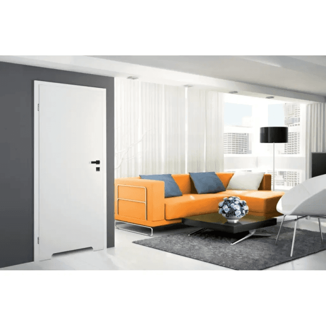 Komplet drzwi + ościeżnica Norma Decor 1 Lewe 70 cm Przylgowe z podcięciem wentylacyjnym, 100054318, 100054206, Invado