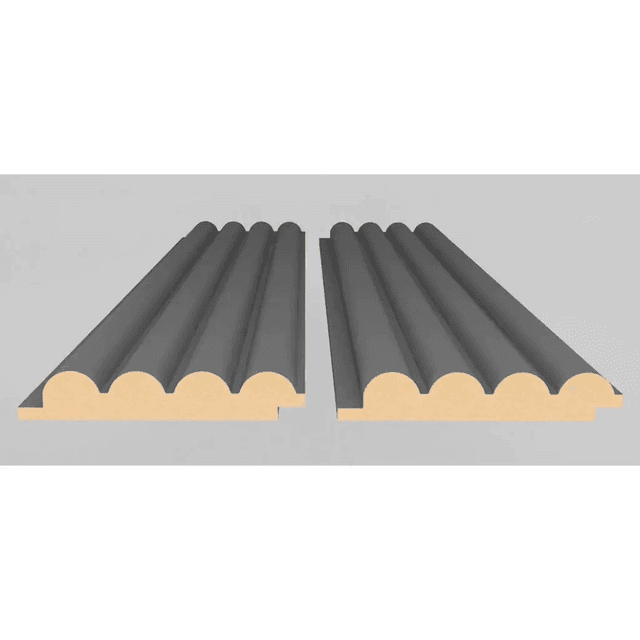 Lamele Matt Soft Touch White O 734 Oval, 120042717, AGT