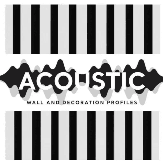 Lamele Akustyczne Czarno-Białe na Filcu L 231, 120044189, AGT