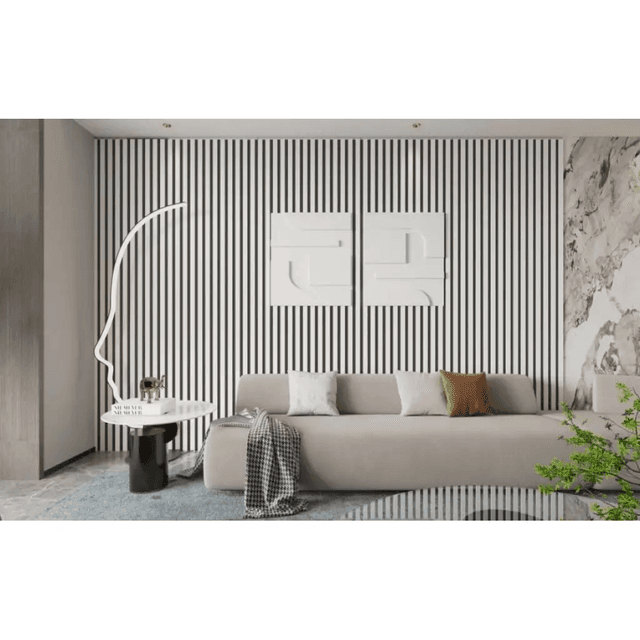 Lamele Akustyczne Czarno-Białe na Filcu L 231, 120044189, AGT