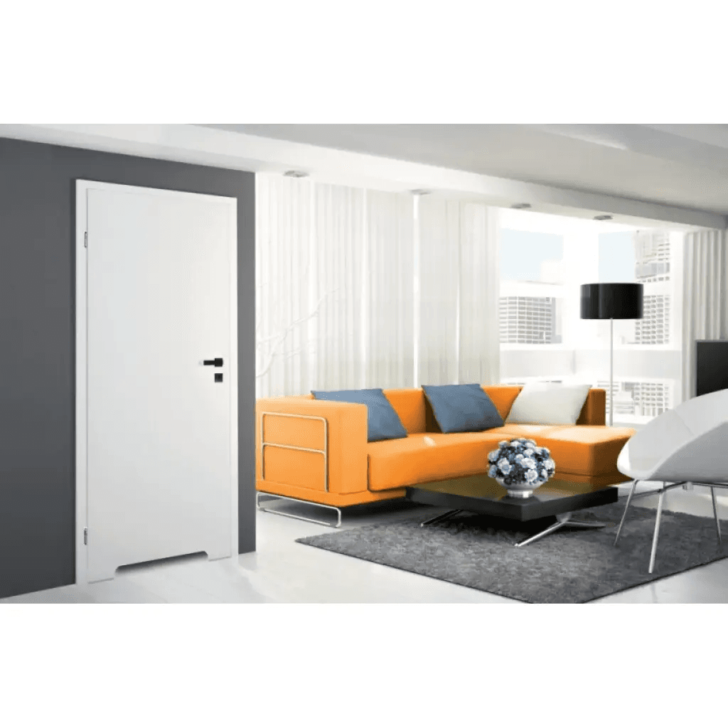 Komplet drzwi + ościeżnica Norma Decor 1 Lewe 80 cm Przylgowe z podcięciem wentylacyjnym, 100054344, 100054242, Invado