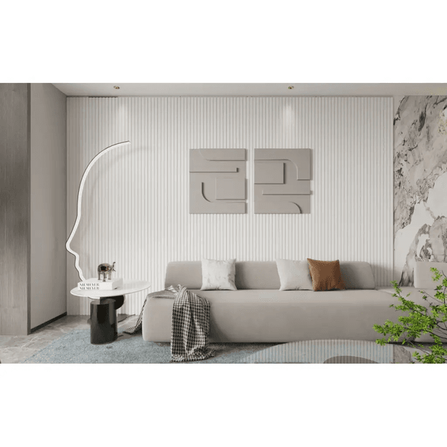 Lamele Matt Soft Touch White M 734, 120039774, AGT